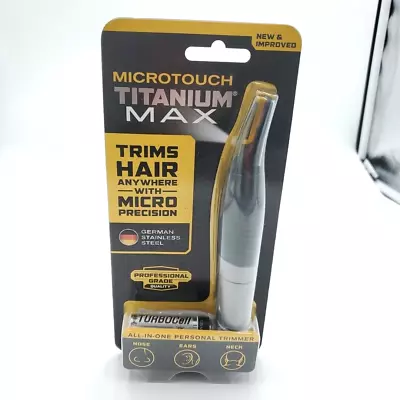 MicroTouch Titanium Max Micro-Precision Trimmer BRAND NEW • $8.99