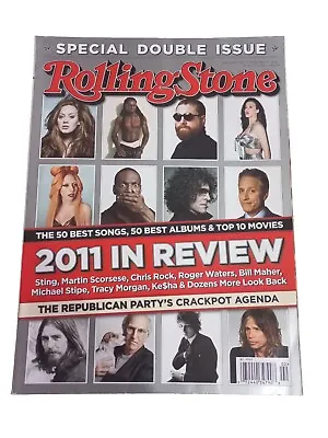 Rolling Stone Magazine Issue 1146/1147 2011 In Review Lil Wayne Katy Perry 2012 • £5.49