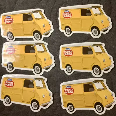 Original Double Bubble Van Stickers Bruce Weiner Microcar Museum • $8