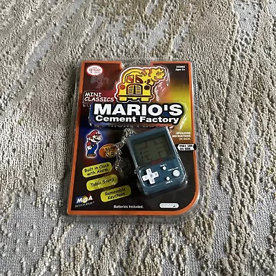 Nintendo Mini Classics Mario's Cement Factory Keychain Collectible - Brand New  • $69.99