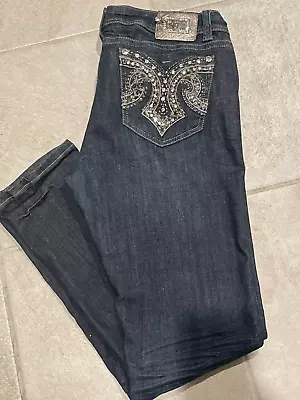 LA Idol Womens Denim Jeans Blue Size 13 - 35W 31L • $16.99