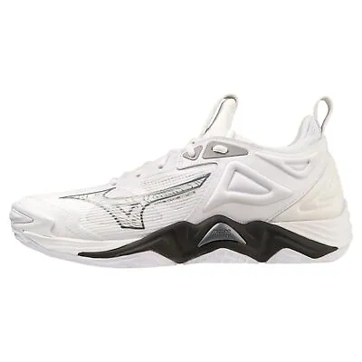 Mizuno Volleyball Shoes WAVE MOMENTUM 3 V1GA2312 51 White/Grey/Black 2.5E Unisex • $136.95
