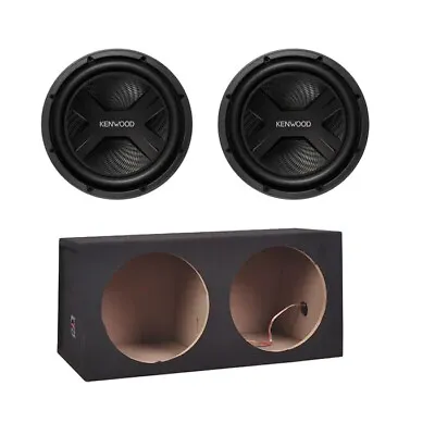 Kenwood 12  4000W Subwoofers & Double Box Package • £219.99