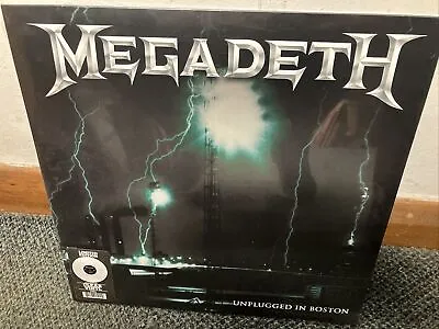 Megadeth : Unplugged In Boston VINYL 12  Album (Clear LP 2021) - NEW & SEALED • £22.99