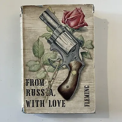 From Russia With Love Book Club Edition Hardback Ian Fleming James Bond Vintage • £42.75