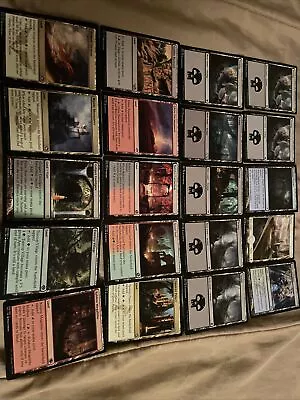 MTG Land Lot (48) Gates/Regular &Mixed Mana/Uncommon+Common • $22