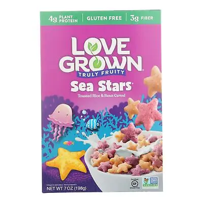 Love Grown Foods Fruity Sea Stars - Case Of 6 - 7 Oz. • $49.86