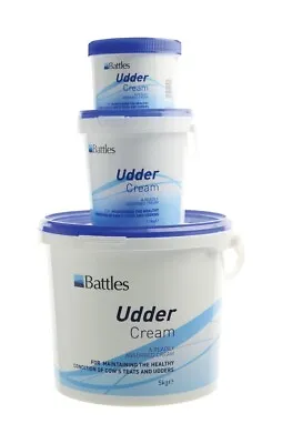 Battles Udder Cream Good Udder Condition & Aid In The Treatment Of Chaps And ... • £19.11