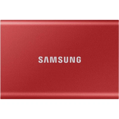 $268 • Buy Samsung T7 2TB USB 3.2 Portable SSD - Metallic Red