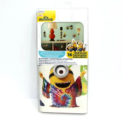 RoomMates Despicable Me Minions Removable Peel And Stick Wall Decals • $17.10