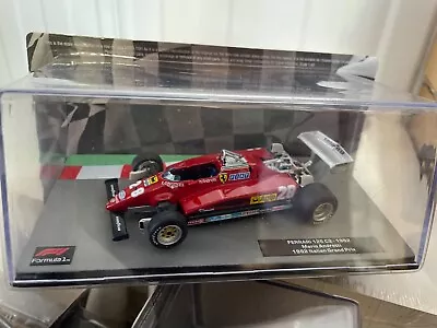 F1 Ferrari 126C2 -1982 Mario Andretti Diecast Model Unopened • £12