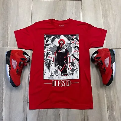 Tee To Match Air Jordan Retro 5 Raging Bulls. Blessed  Tee • $26.25