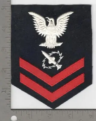 US Navy 2nd Class Missile Technician Rate Patch Inv# N1481 • $5.95