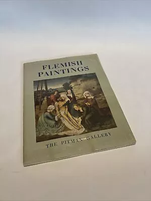 VTG 1950’s Pitman Gallery Flemish Paintings Booklet • $30