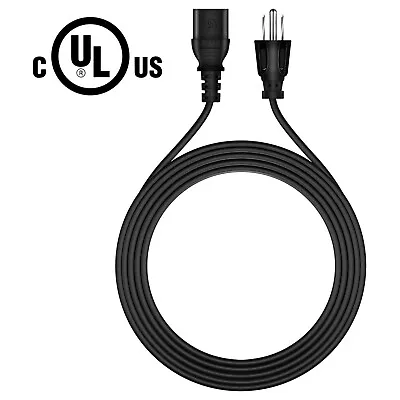 $11.95 • Buy 6ft UL AC Power Cord For SONY KDL-52XBR3 KDL-52XBR4 TV 3-Prong Cable Lead Mains