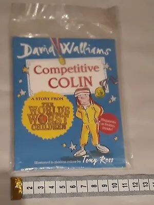 McDonald's David Walliams COMPETITIVE COLIN Worlds Worst Children BOOK • £4