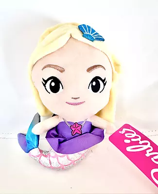 Mermaid Barbie Plush 7-8  Dreamtopia Blonde Purple Dress Stuffed Doll NEW WTag • $10.77