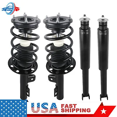 4x Front & Rear Struts Shock Absorbers W/Coil Spring For 2009-12 Ford Flex 3.5L • $161.95