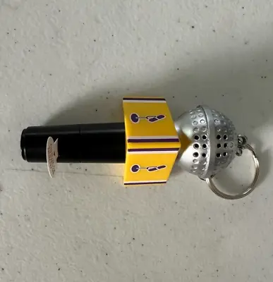 LA Lakers Chick Hearn Mini Microphone Keychain 11/28/22 Crypto Arena Giveaway • $12.50