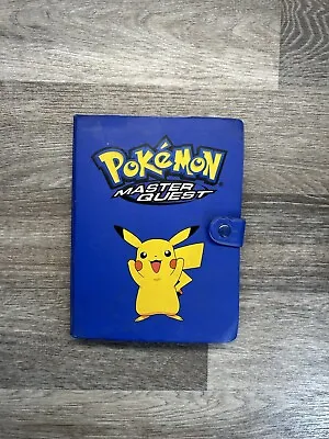 Pokemon Pikachu Master Quest 4-Pocket Binder 2002 (80 Pockets Total) With Cards! • $18.99