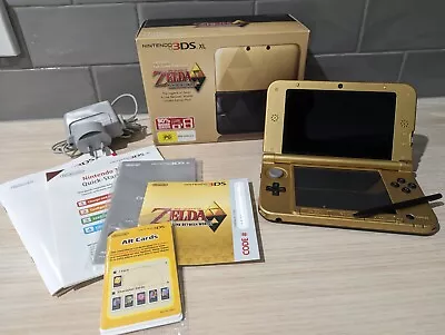 🎮 Nintendo 3DS XL Console 🎮 - Zelda A Link Between Worlds - Boxed Complete • $399