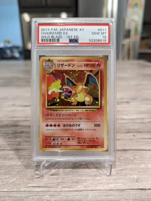 $372 • Buy PSA 10 MINT Pokemon Charizard 011/087 1st Edition CP6 Holo Japanese (label Error