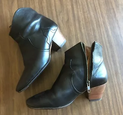 Isabel Marant Dicker Ankle Leather Boots 37 • $60