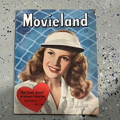 Movieland Magazine August 1946 Featuring Rita Hayworth • $7