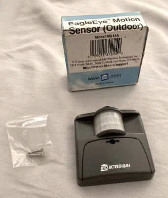 $15.88 • Buy X10 EagleEye Motion Sensor Indoor/Outdoor MS14A - New / Open Box