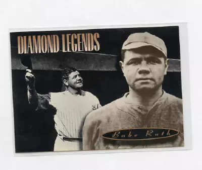 1994 Ud Bat Diamond Legends  # 165 Babe Ruth new York Yankees  • $1.69