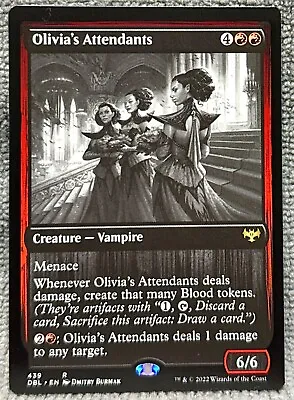 MTG Olivia's Attendants 439 Innistard:  Double Feature Rare NM • $1.25