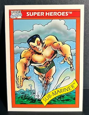 1990 Marvel Impel Sub-Mariner #16 Super Heroes Trading Card • $0.99