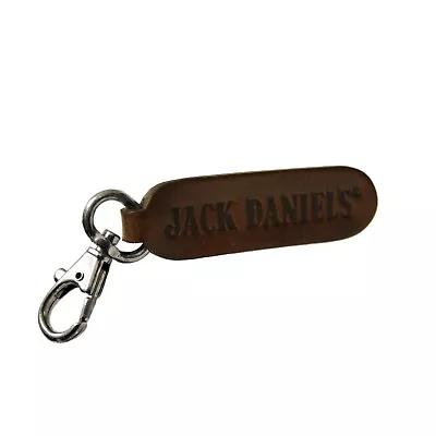 Jack Daniel's Western Leather Keyring (2277) • £8.99