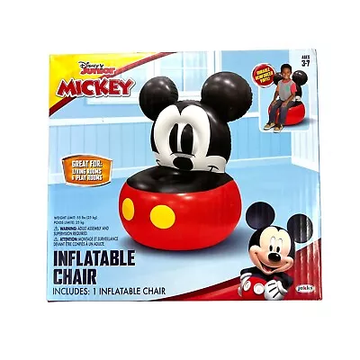 NIB Disney Junior Mickey Mouse Inflatable Chair For Kids New • $29.95