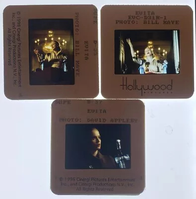 Evita Madonna 35mm Color Slides Rare 1996 Photo • $14.99