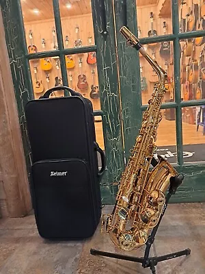 Selmer La Voix II SAS411 Intermediate Eb Alto Sax Saxophone Gold Lacquer W Case • $2139.99