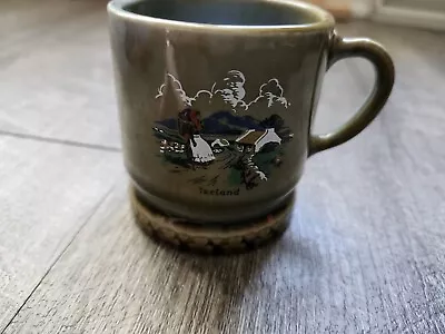 Vintage Wade Irish Porcelain Small Souvenir Coffee Mug Ireland • $10