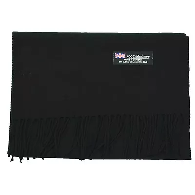 Men Women Unisex 100% CASHMERE Warm Wrap Scarf Pure Solid Colored Wool SCOTLAND • $7.99