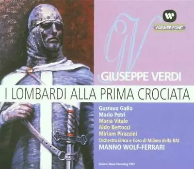 Verdi-I Lombardi Alla Prima Crociata CD NEW • $86.76