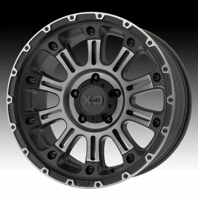 (4) 20x9 XD Series Hoss II XD829 568 Lug New Black/Grey Wheels FREE Caps Lugs • $1412