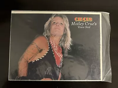 Vince Neil MOTLEY CRUE Hand Signed Autograph Signature • $75