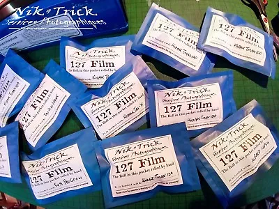 Ilford FP4+ - Hand Rolled 127 Film ~ Process & Scan Pre-Paid • £37.65