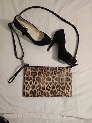 Shoes Heels Size 38 Plus Handbag Bundle Ladies • £25