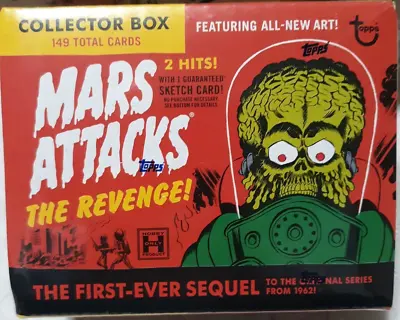 2017 Topps Mars Attacks The Revenge Sealed Box • $101.88
