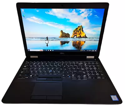 Dell Latitude E5570 Laptop - 2.6 GHz I7-6600U 8GB 256GB SSD Webcam- Bklte-15.6  • $148.50