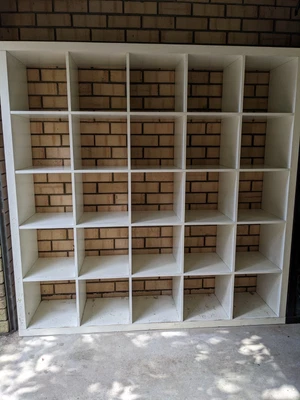 $1 • Buy IKEA Expedit White Shelves 5x5