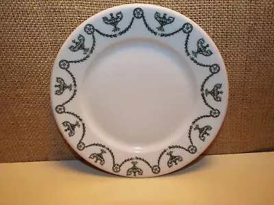 Syracuse China Restaurant Bread Plate St Elmo Vine Trophy OPCO Green 6 1/4  • $7.99