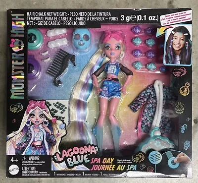 Monster High Doll Lagoona Blue Spa Day Playset • $19.87