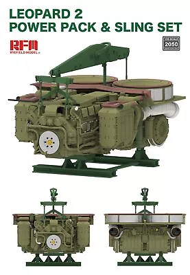 RYEFIELD MODEL RFM RM-2050 1/35 Leopard 2 Power Pack & Sling Set • $19.93