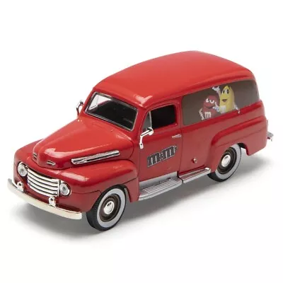 Denver Die-Cast 1:48 Scale 1948 Ford Panel Truck - RED M&Ms - New In Box • $13.89